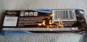 Back of Dove Milk Chocolate Package