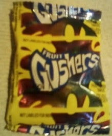 Fruit Gushers Front of Package