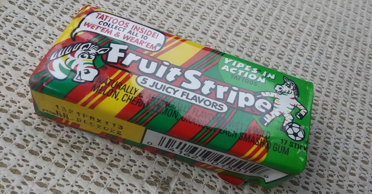 Fruit Stripe Gum (History, FAQ, Commercials) - Snack History