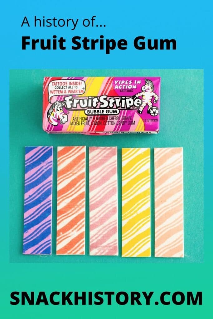 Fruit Stripe Gum (History, FAQ, Commercials) - Snack History