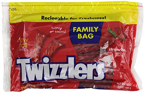 Twizzlers Licorice Candy Family Bag