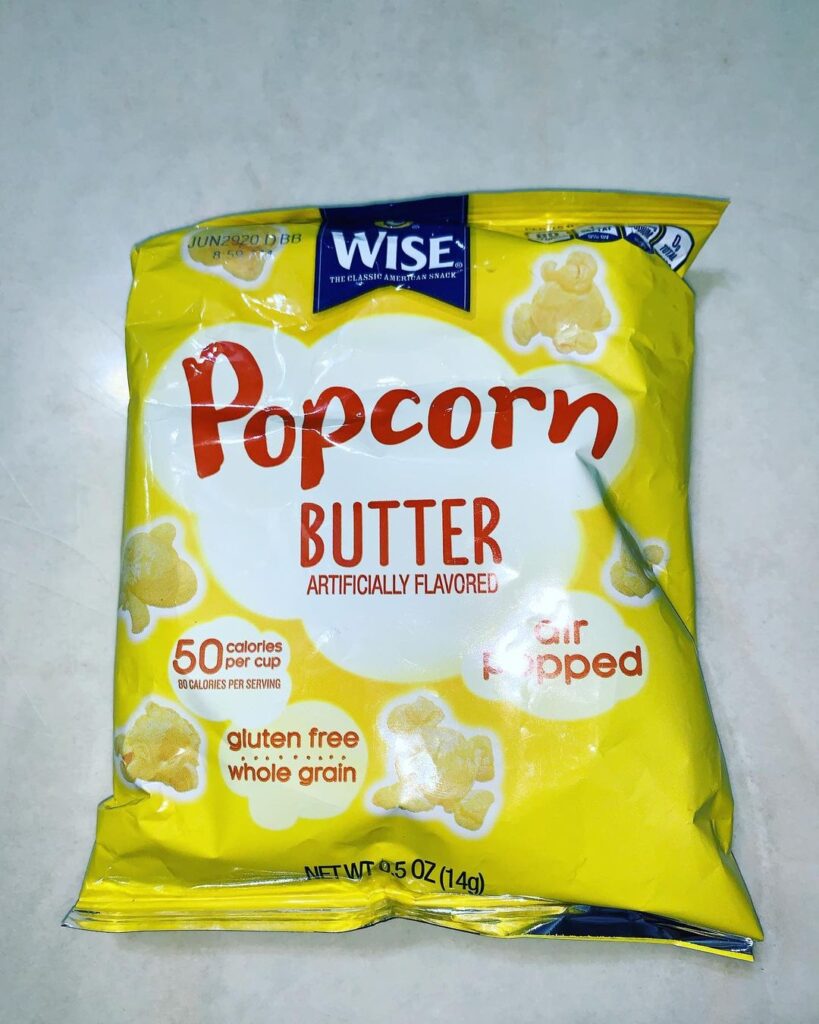 Wise Popcorn Front of Packet