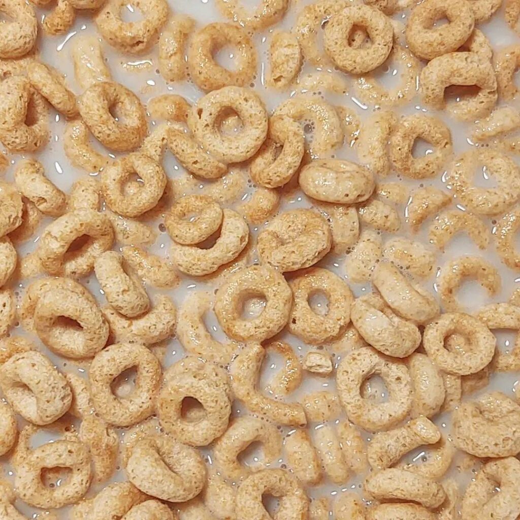 Cheerios Close up