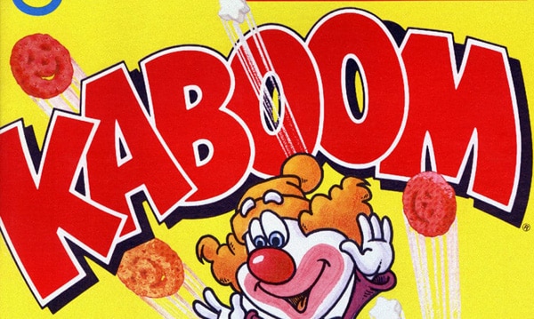 Kaboom Cereal Logo