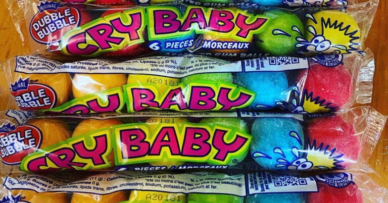 Cry Baby Gum (History, Marketing & Pictures)