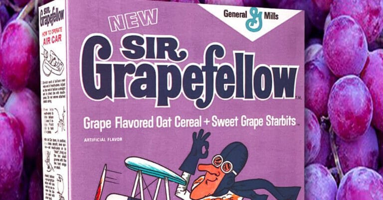 Sir Grapefellow Cereal (History, Pictures & Commercials)