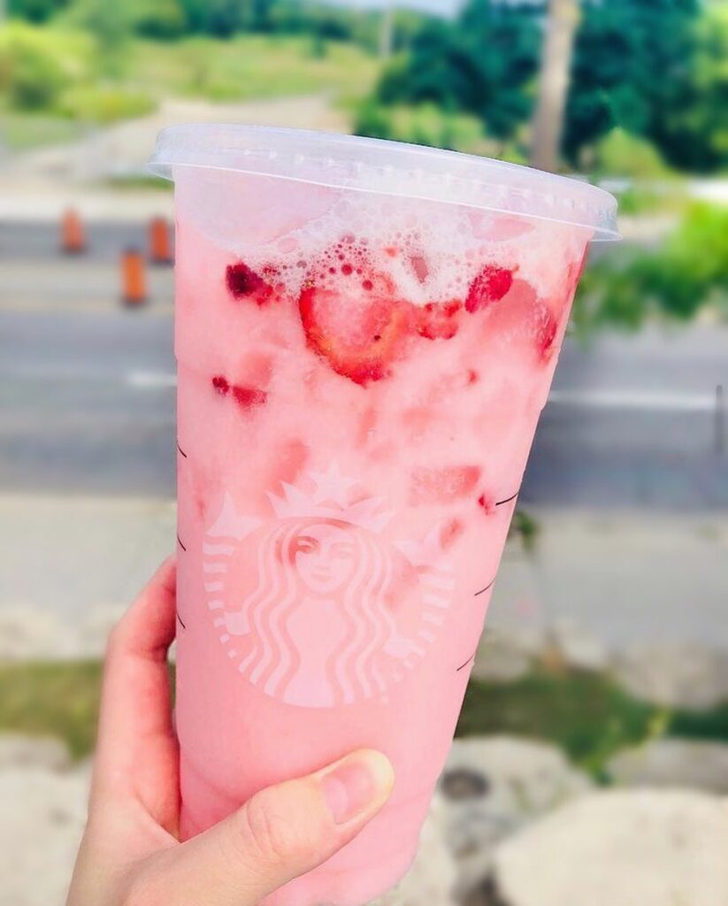 Starbucks Secret Menu Pink Drink