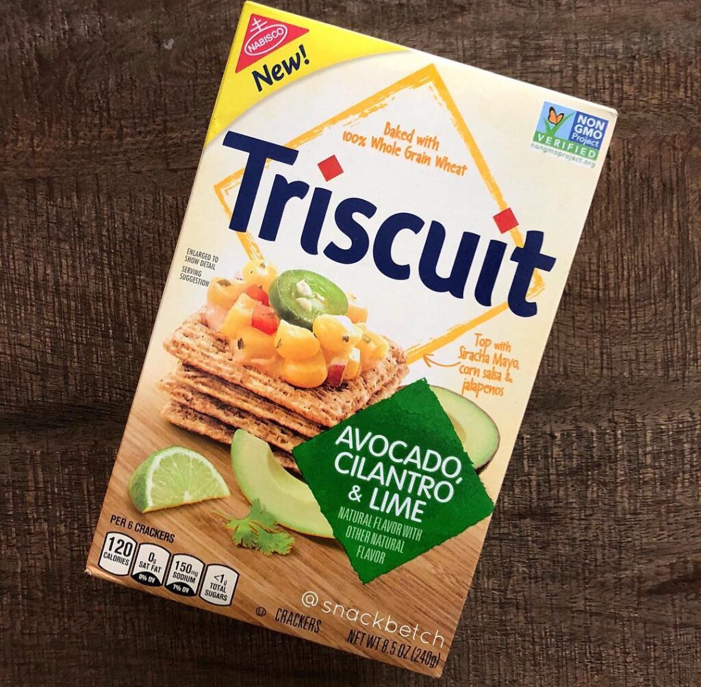 Triscuits Avocado Cilantro and Lime