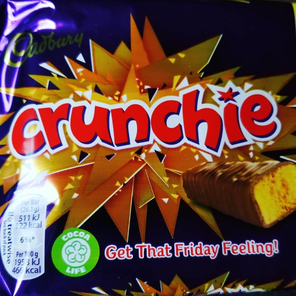 Crunchie friday feeling