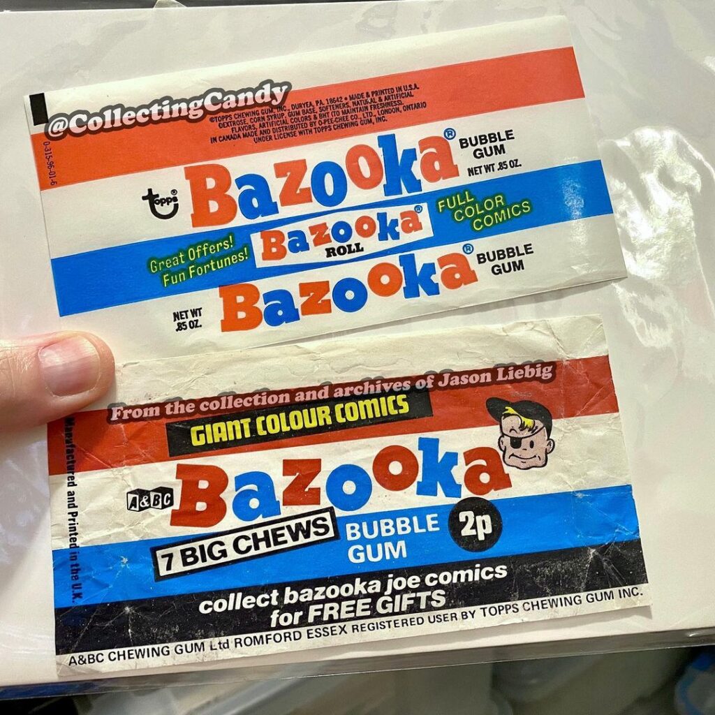 Old Bazooka Bubble Gum