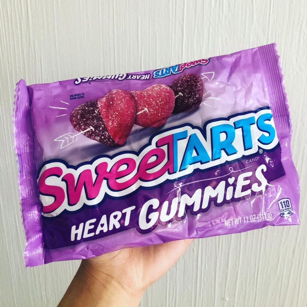 SweeTARTS Heart Gummies