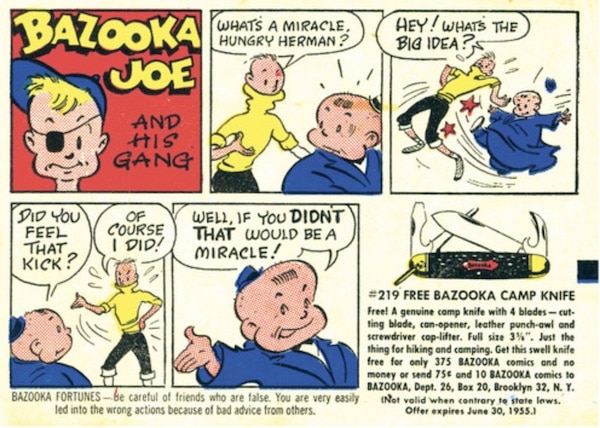 Bazooka Joe Comic
