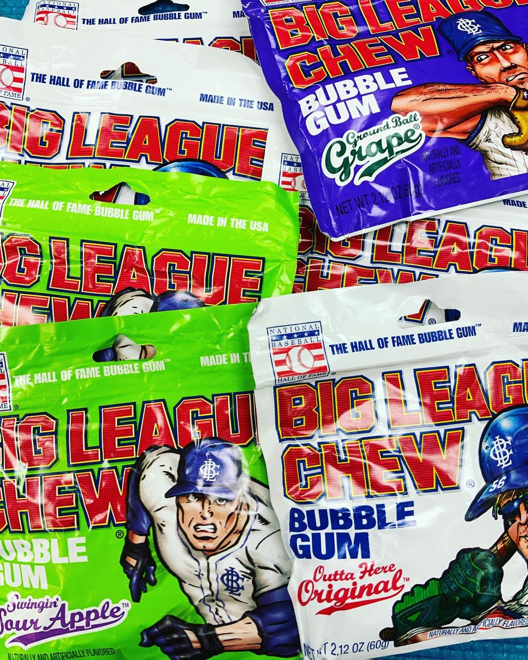 Big League Chew Packets