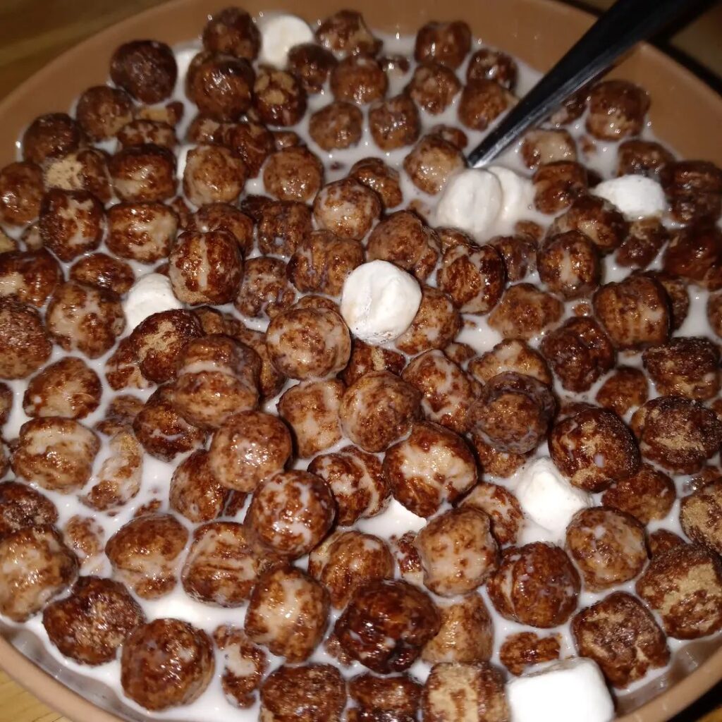 Cocoa Puffs in Bowl