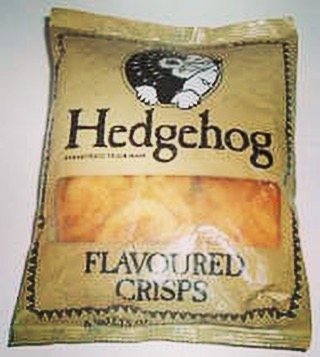 Hedgehog Flavored Crisps.