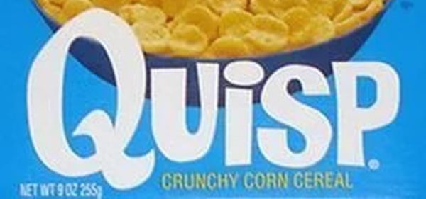 Quisp Cereal Logo