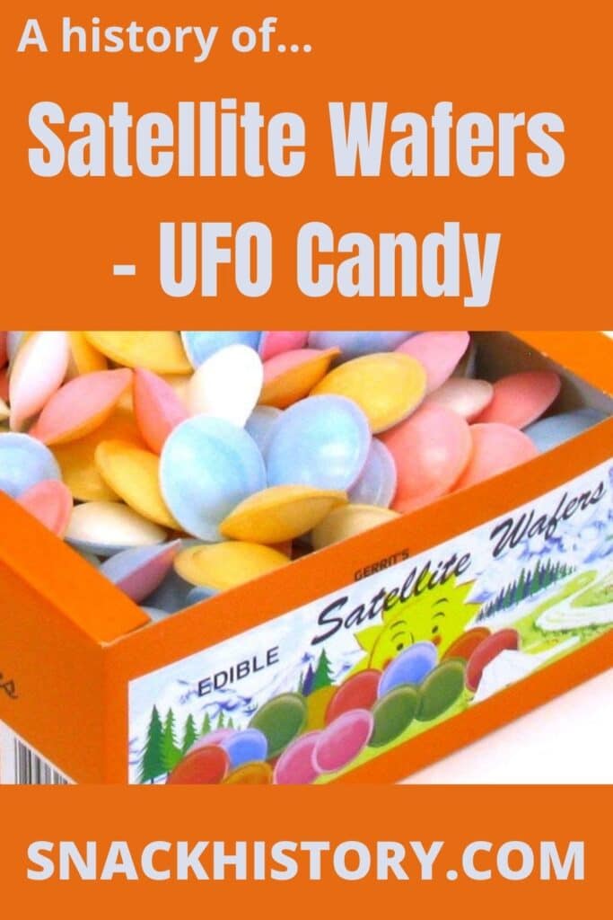 Satellite Wafers UFO Candy