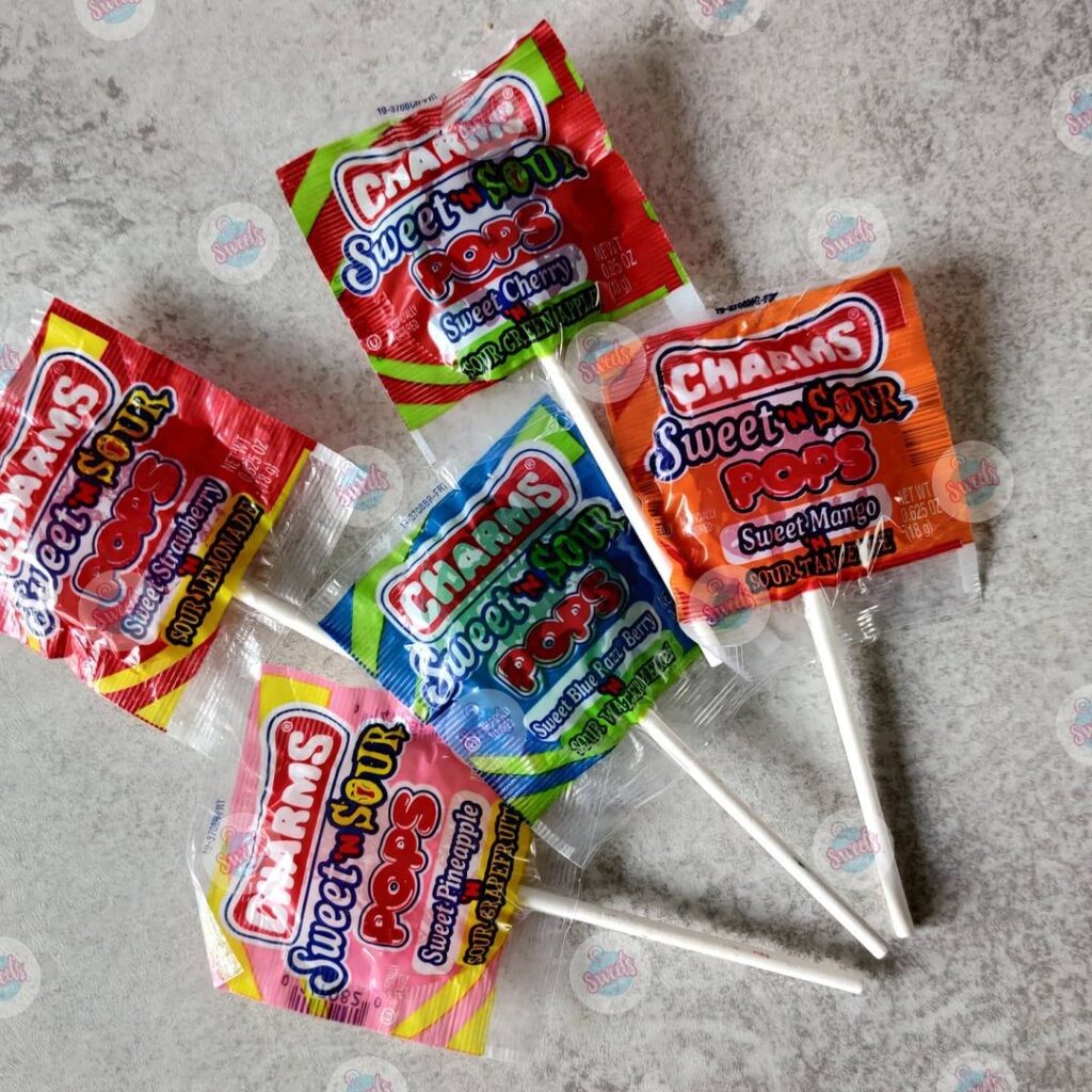 Charms Sweet N Sour Pops