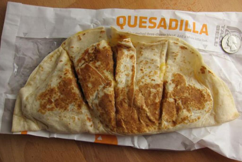 Double Grilled Quesadilla 