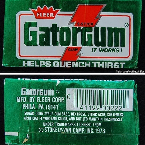 Gatorade Gum 