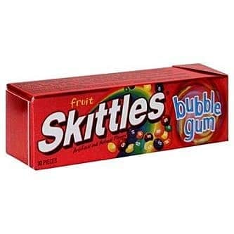 Skittles Bubble Gum
