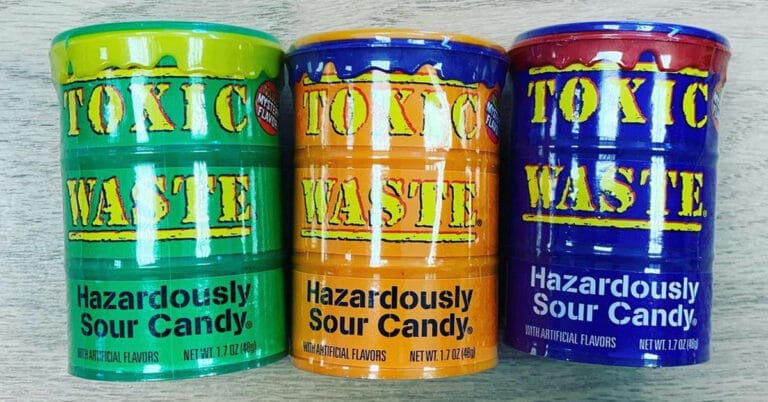 Toxic Waste Candy (History, Flavors & Pictures)