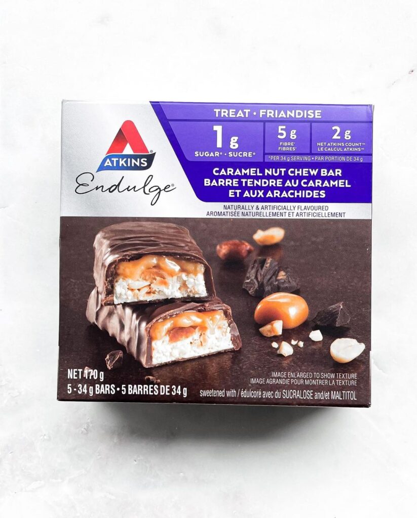 Atkins Endulge Treat Caramel Nut Chew Bar