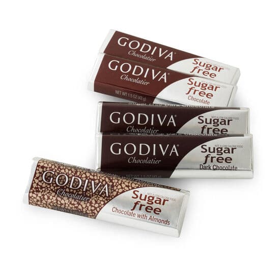 Godiva Sugar-Free Assorted Chocolate Bars