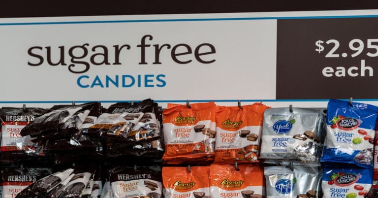 Caramelos sin azúcar