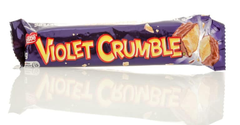 Violet Crumble (History, Marketing & Commercials)