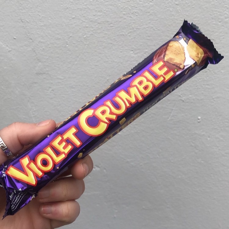 Violet Crumble in Packet
