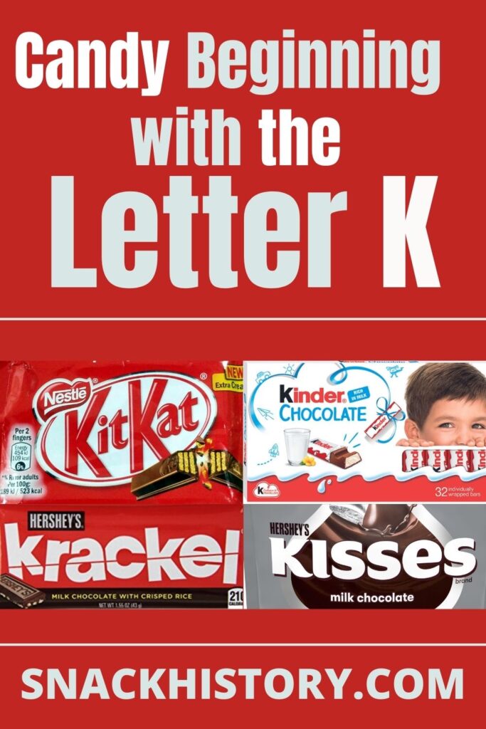Candy Beginning With The Letter K