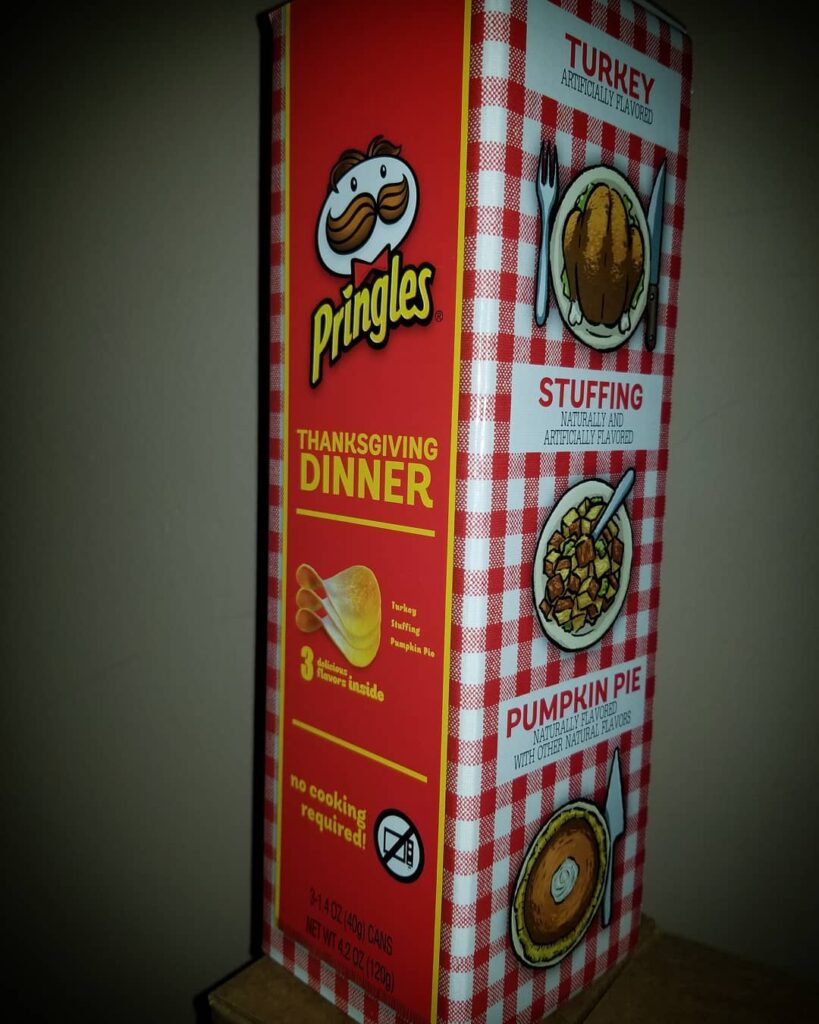 Thanksgiving Dinner Pringles