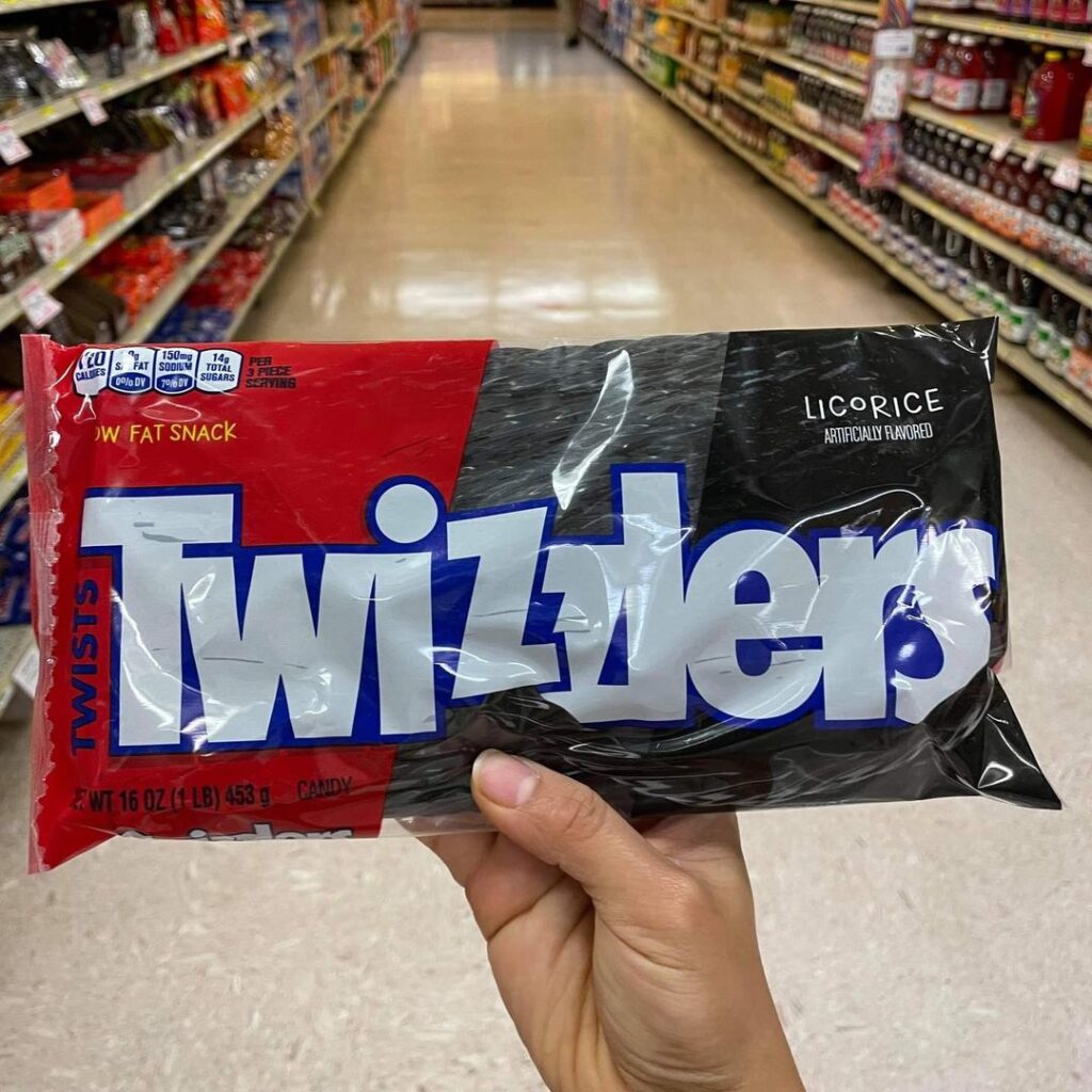 Twizzlers Black Licorice Candy