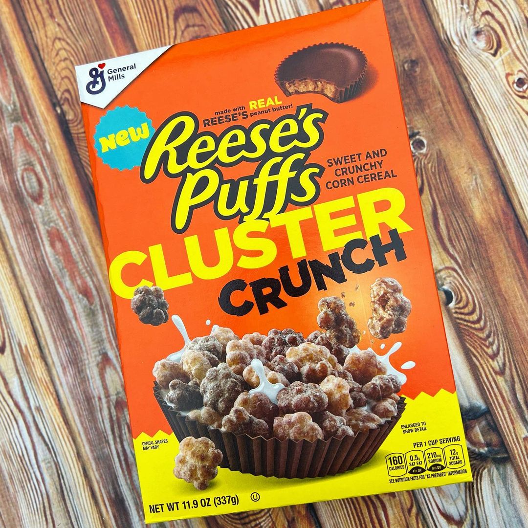 Reese's Puffs Minis Chocolate Peanut Butter Cereal (Family Size