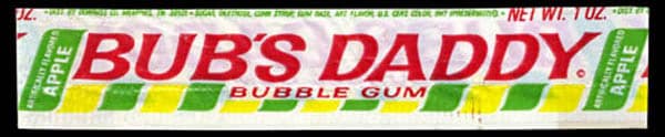 Bub’s Daddy Gum Logo