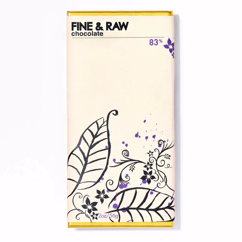 Fine and Raw Chocolate Bar