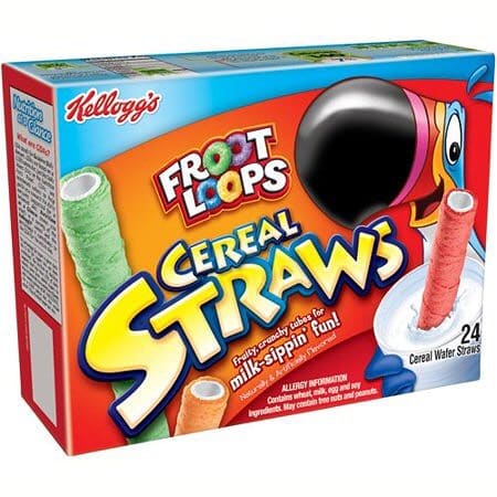 Froot Loop Straws
