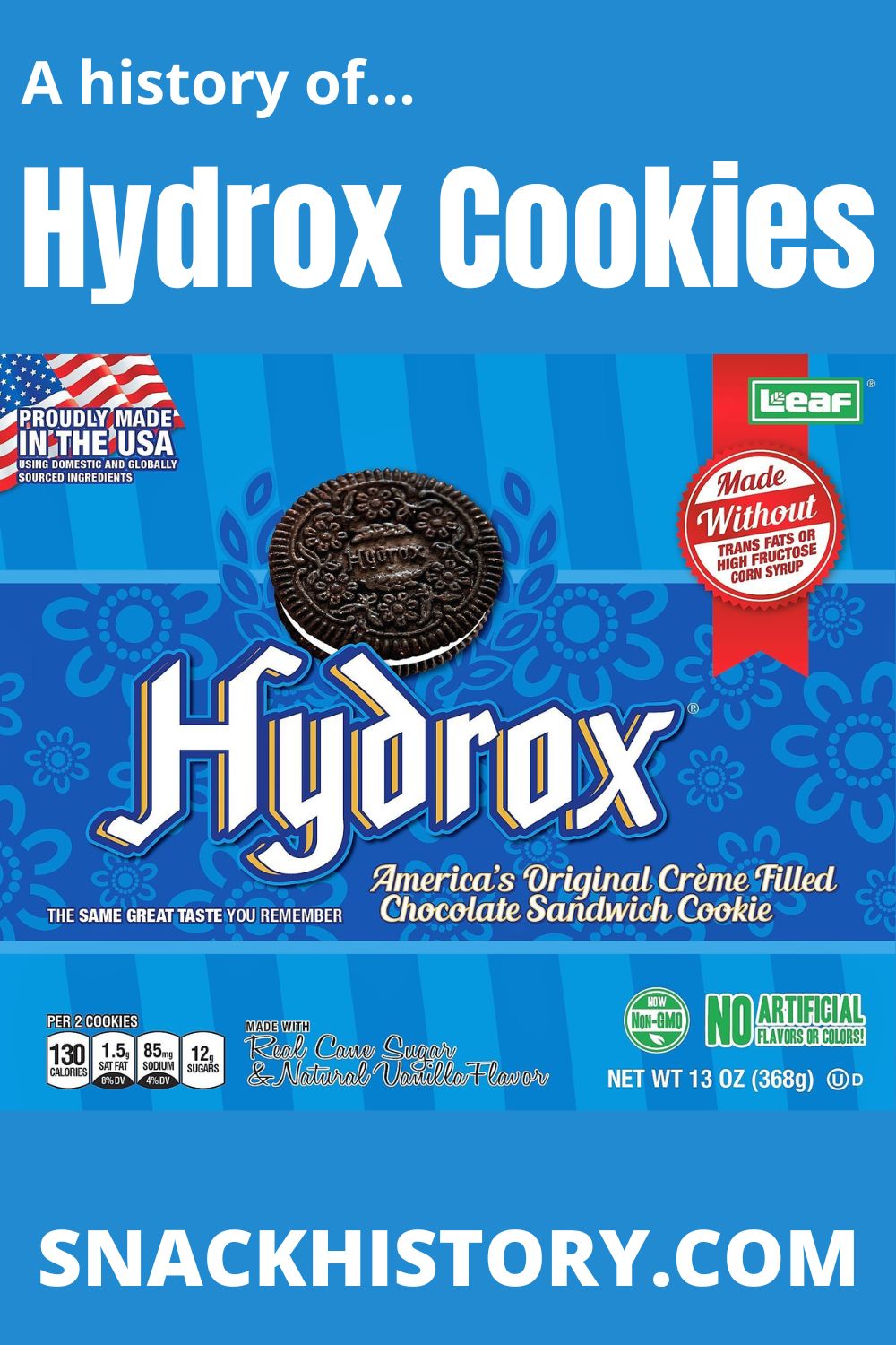 Hydrox Cookies (History, Marketing & Commercials) Snack History