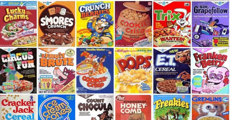 80s Cereal – Sweet and Crunchy Childhood memories