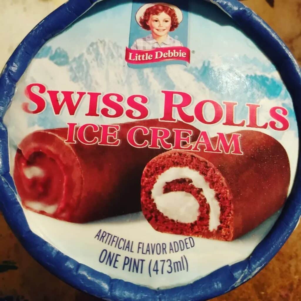 Swiss Rolls Little Debbie Ice Cream