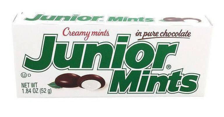 Junior Mints – Mouthwatering Chocolate Covered Peppermint Candy