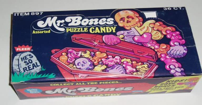 Mr Bones Candy – Vintage & Novelty Childhood Puzzle-Treat