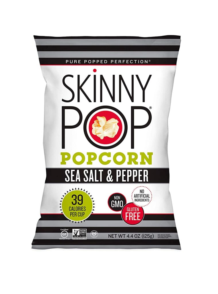 Skinny Popcorn Sea Salt & Pepper