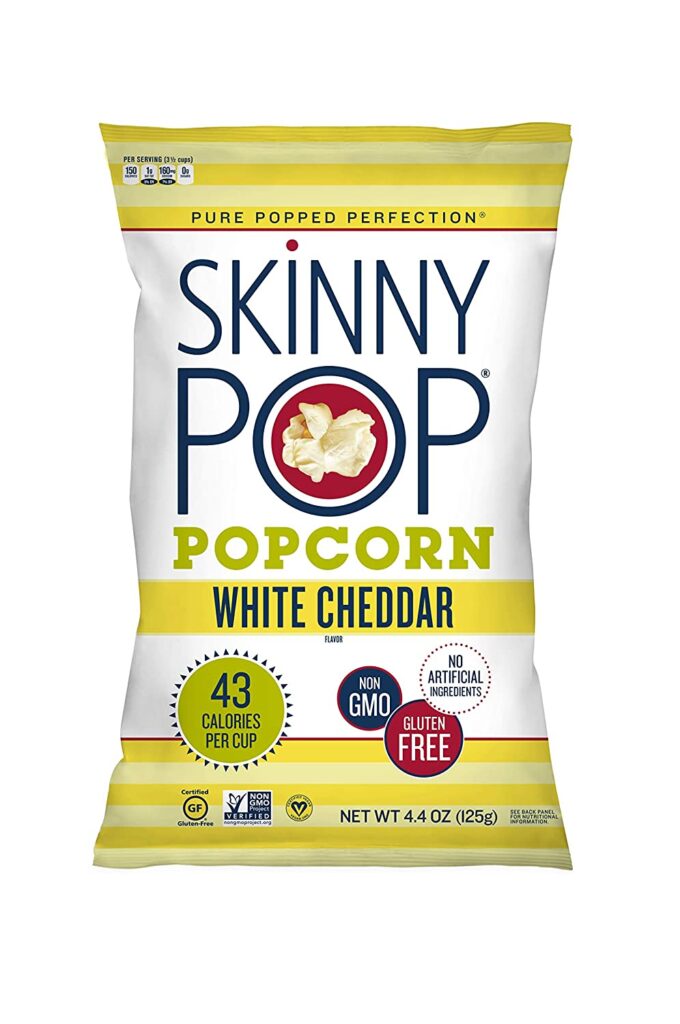 Skinny Popcorn White Cheddar