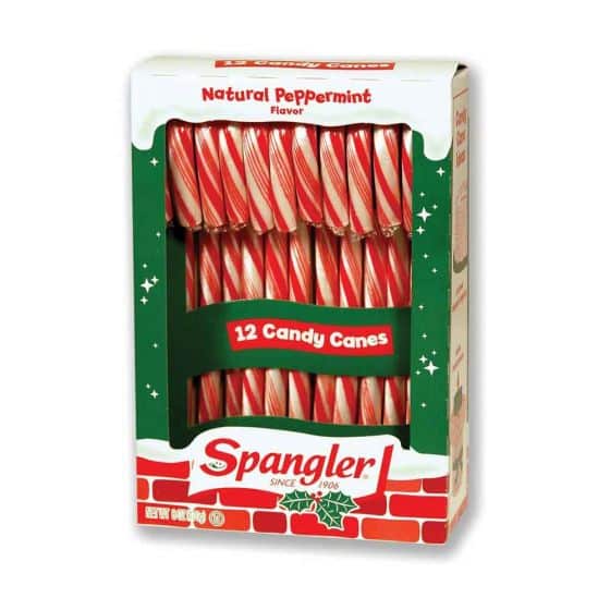 Spangler Candy Peppermint Candy Cane