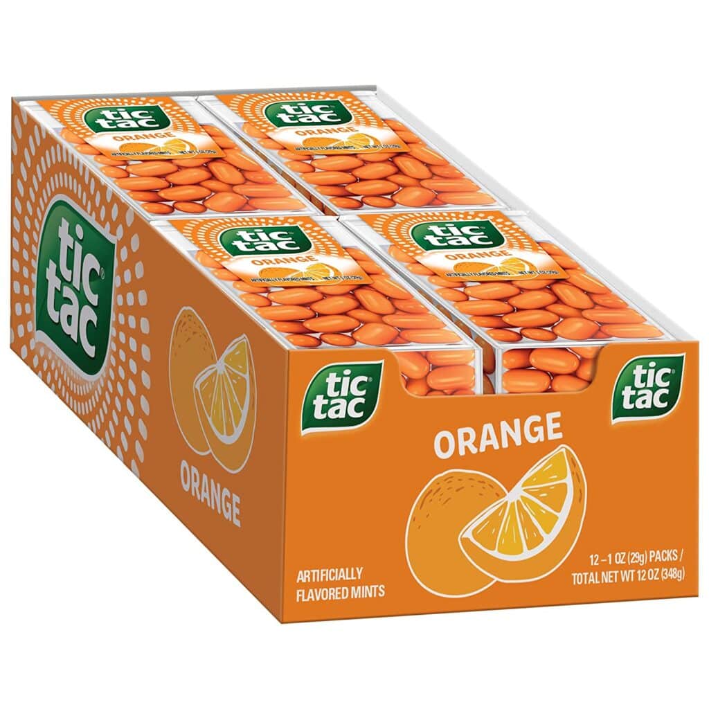 Orange Tic-tac