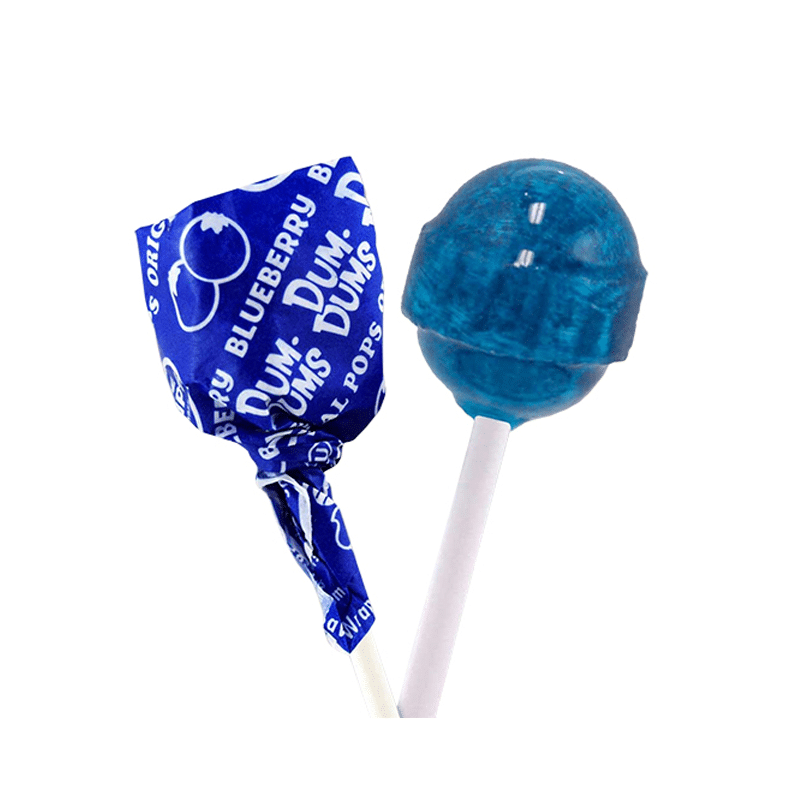 Blueberry Flavored Lollipops