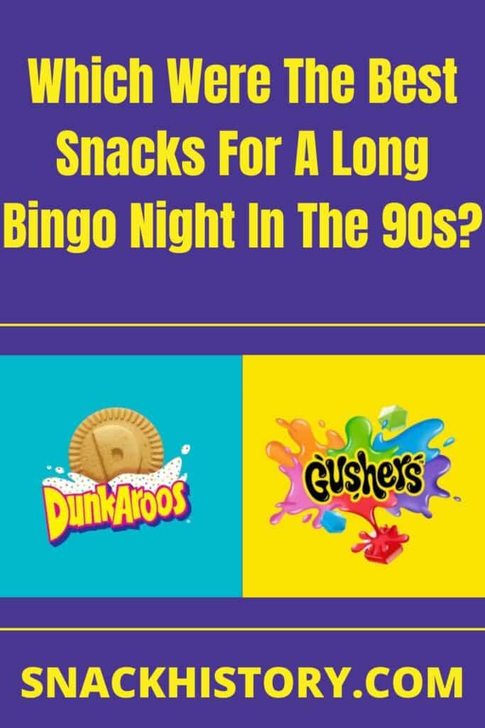 Which Were The Best Snacks For A Long Bingo Night In The 90s