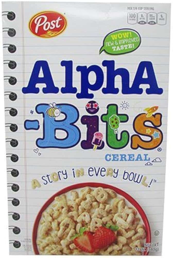 Alpha Bits Cereal